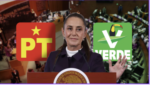 Revocación de mandato ‘divide’ a aliados de Morena: PT votará en contra... y el Verde ‘apoya’ a Sheinbaum